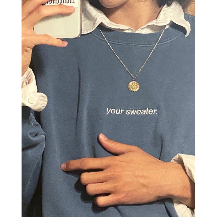 (COD) YOUR SWEATER - CONAN GRAY SWEATER - Y2K OUTFIT - OVERSIZED SWEATER - AESTHETIC STYLE