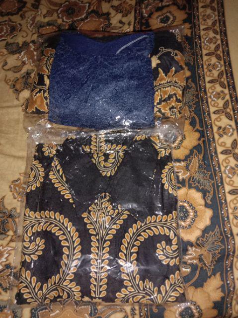 Maura Couple - Sania Ruffle Batik Couple Ori Ndoro Jowi Garansi Termurah Shopee - Batik Modern Solo