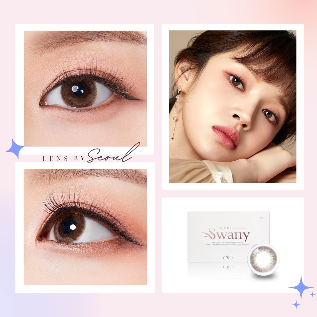 LENSBYSEOUL Olola Swany - Choco Korea Natural Contact Softlens