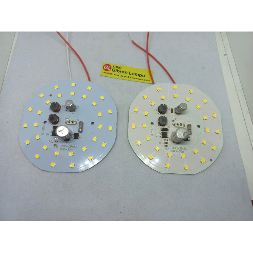 PCB Mata Lampu LED 30w KW1 Tanpa Driver - DOB LED AC 30 Watt Langsung 220V (ACR)