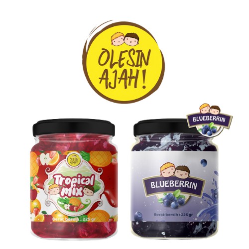 

SALE Selai Tropical Mix + Blueberrin OlesinAjah - Homemade
