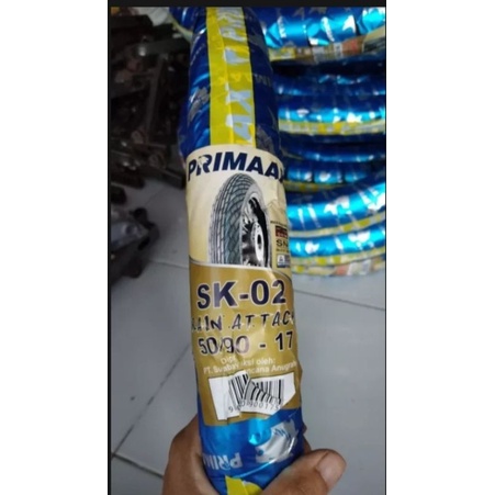 BAN PRIMAX SK-02 UKURAN 50/90 RING 17 TUBE TYPE