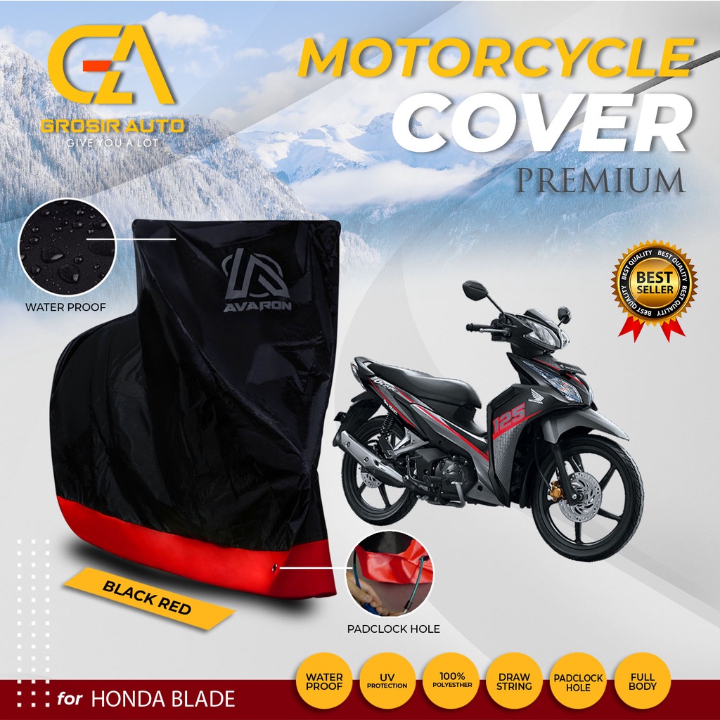 Sarung Motor PREMIUM AVARON BLADE / Penutup Pelindung Body Cover Merk AVARON Waterproof