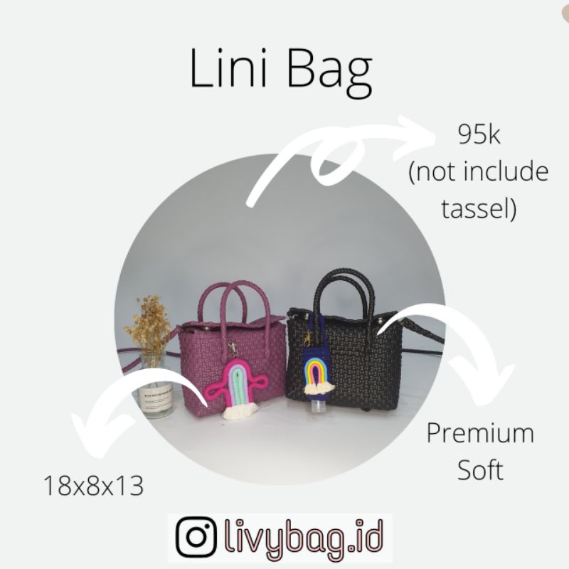 Tas Anyaman Premium Lini Bag