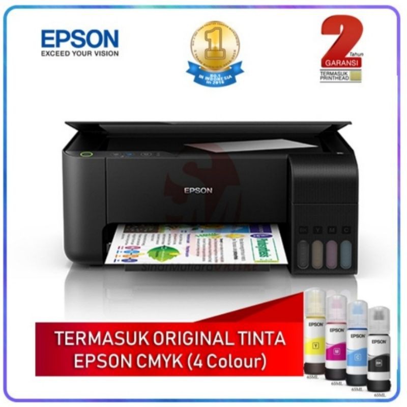 PRINTER EPSON L3110 USB PRINT SCAN COPY GARANSI RESMI EPSON