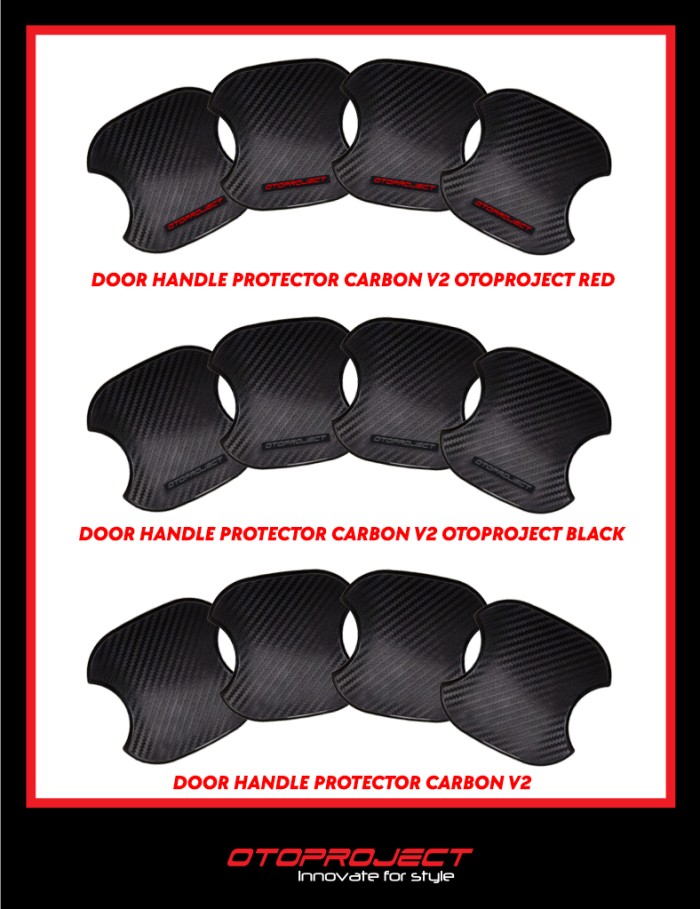 AKSESORIS DOOR HANDLE PROTECTOR CARBON V2 OTOPROJECT