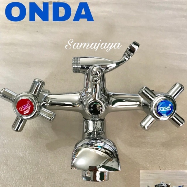 Kran Panas Dingin Onda Kran Bathtub Shower Mixer Japan Quality Shopee Indonesia