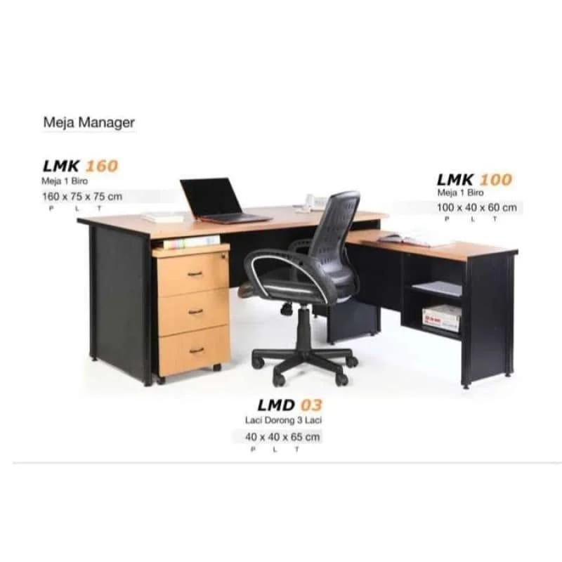 Jual Set Meja Kerja Meja Kantor Meja Tulis Bentuk L Shopee Indonesia