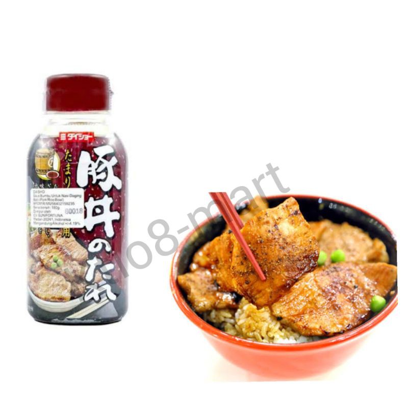 

Daisho Pork Rice Bowl Sauce 180gr/Import