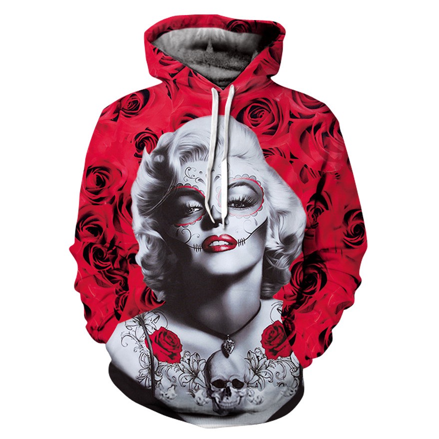 hoodie marilyn monroe