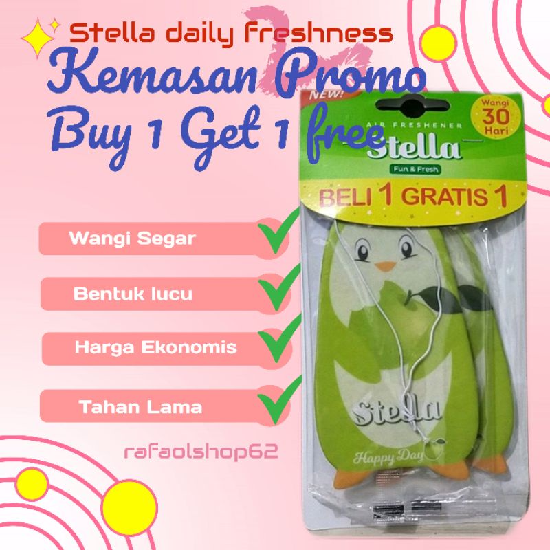 STELLA FUN N FRESH HAPPY DAY BELI 1 GRATIS 1 PARFUM MOBIL TERLARIS