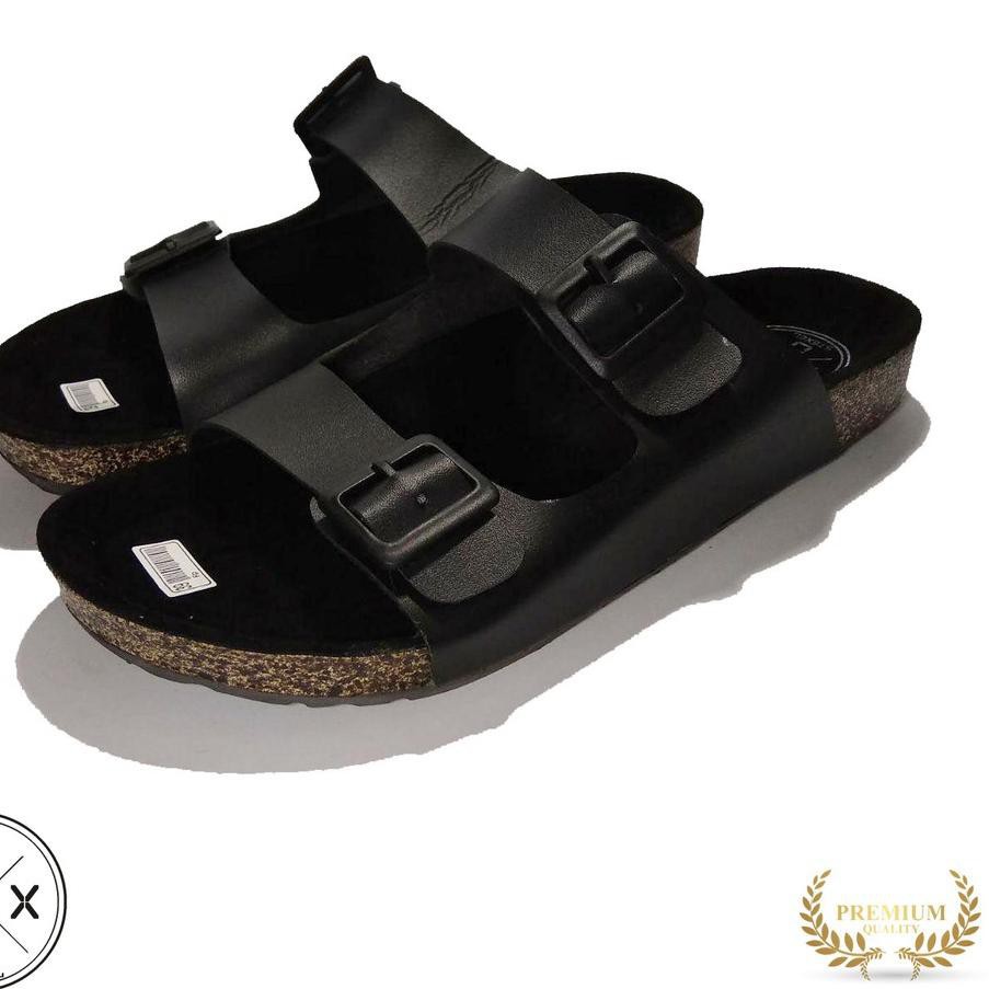 _851’ SANDAL MODEL BARA BARA COWOK SENDAL PRIA SEMI KULIT Š