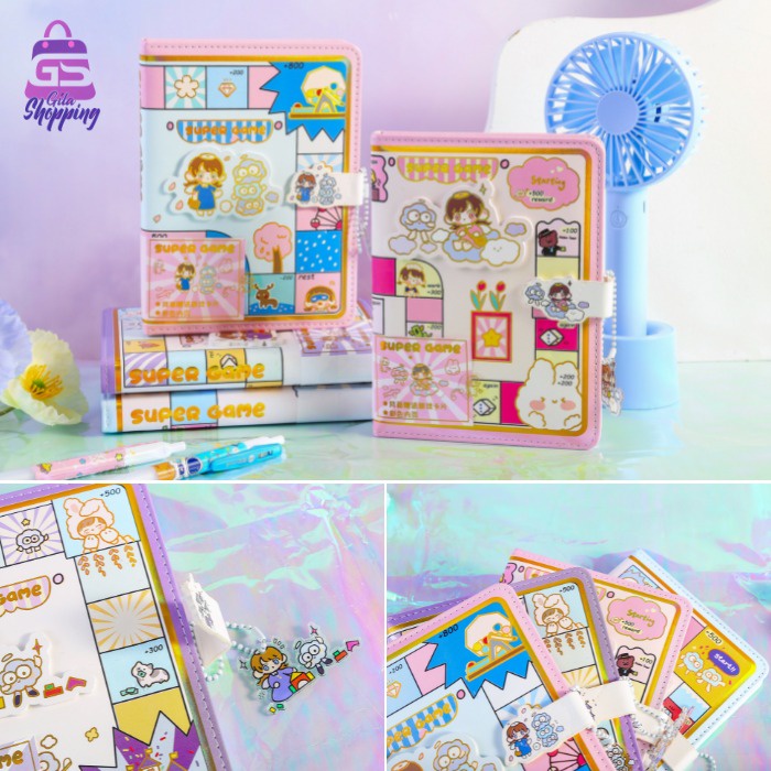 

Buku Notebook Diary Super Game / Jurnal agenda Buku tulis - 6068