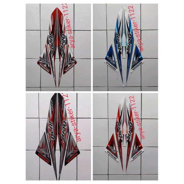 STIKER LIST BODY MOTOR HONDA BEAT FI 2015