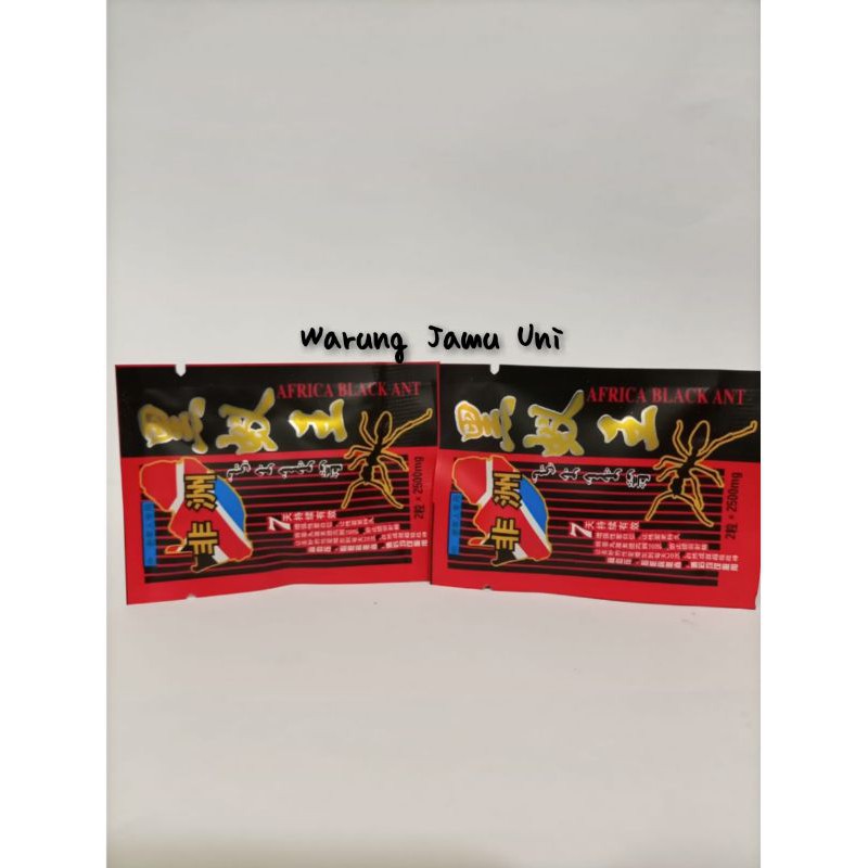 

Kapsul Semut Original persachet dua sobekan