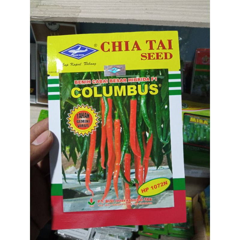 COLUMBUS benih cabe besar f1 isi 10gram