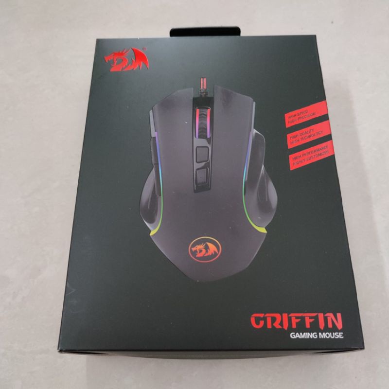 Redragon Gaming Mouse M607 Griffin RGB Wired Kabel New BNIB Original