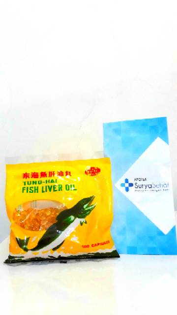 Tunghai Fish Liver Oil Plus 500 capsules - Minyak Ikan Tunghai Plus