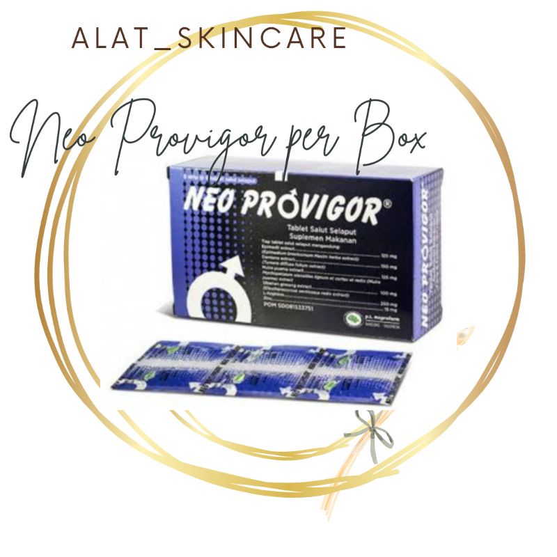 JAMU KEJANTANAN PRIA NEO PROVIGOR TABLET PER BOX