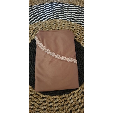 rizfaimelda-(COD)Jilbab Instan Jumbo Serut Renda KupuKupu Hijab Mawadah Jersey-Coksu