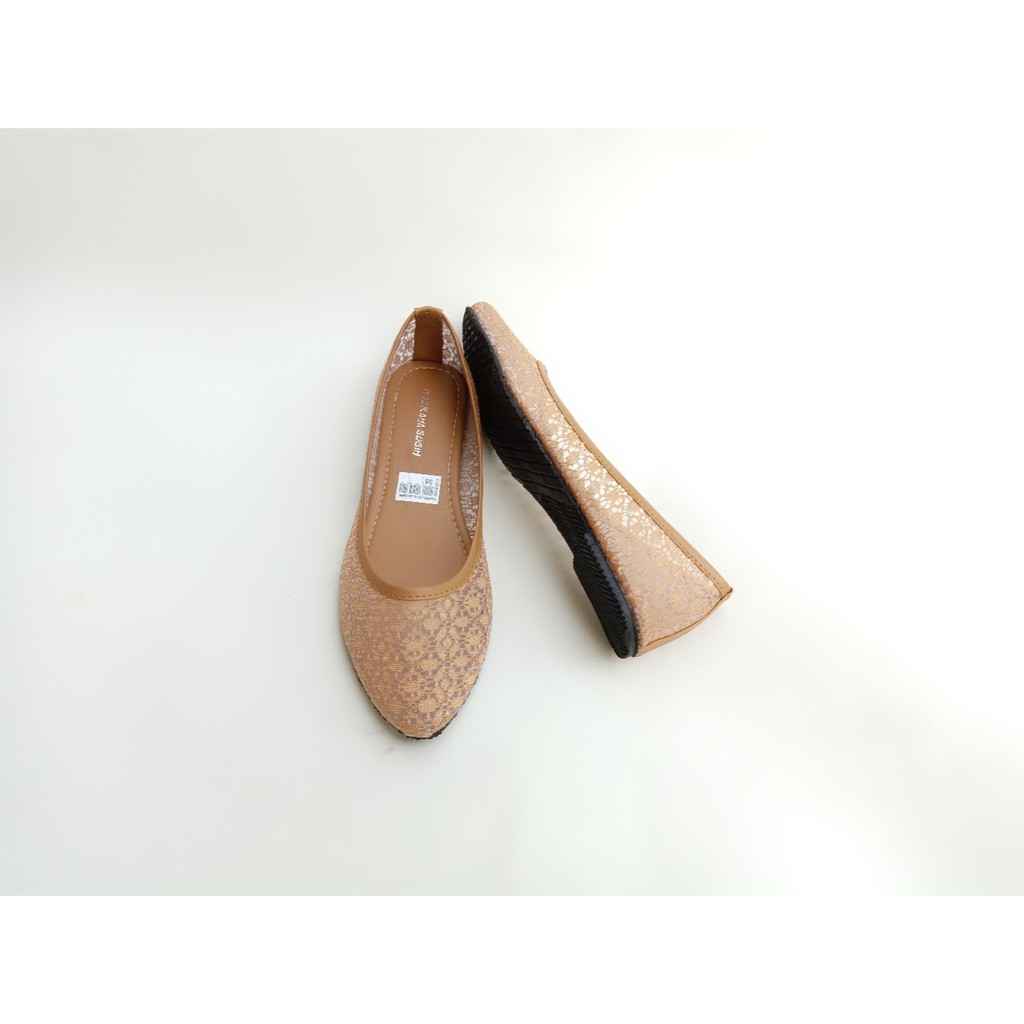 Sepatu Wanita Flat Shoes Nagita Sol Karet Terbaru B13