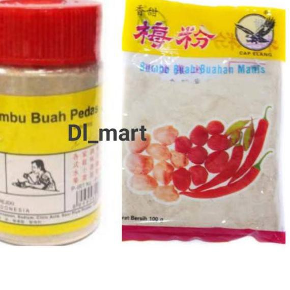

REAL PICT ! BIG SALE Bumbu buah cap Elang / Bumbu buah pedas Kiamboy / Garam Buah / Bumbu Buah Manis