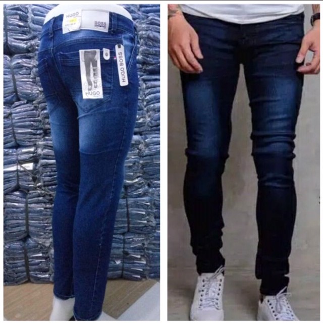 celana panjang pria jeans soft jeans murah