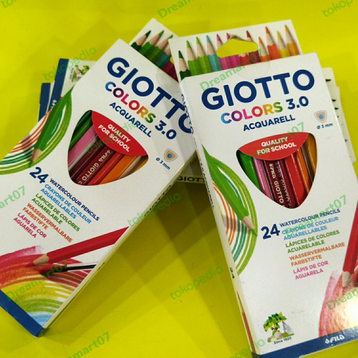 

Produk Terbaru Giotto Pensil Warna Cat Air 24