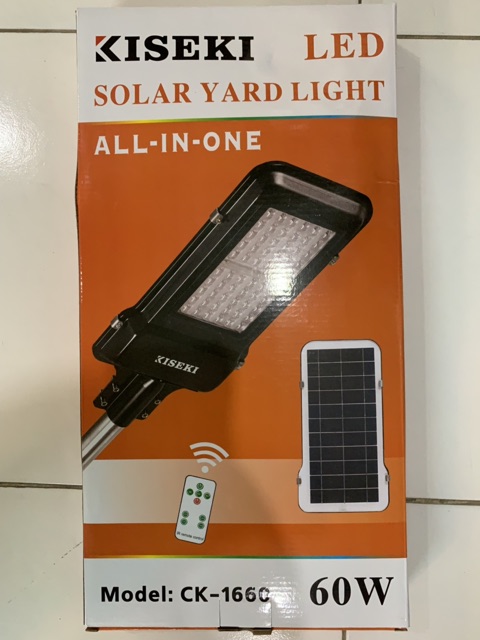 Lampu jalan solar panel 60 W