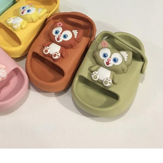 [] sendal let rabbit, astronot dan cat anak cewek dan cowok lucu empuk import Morego 213