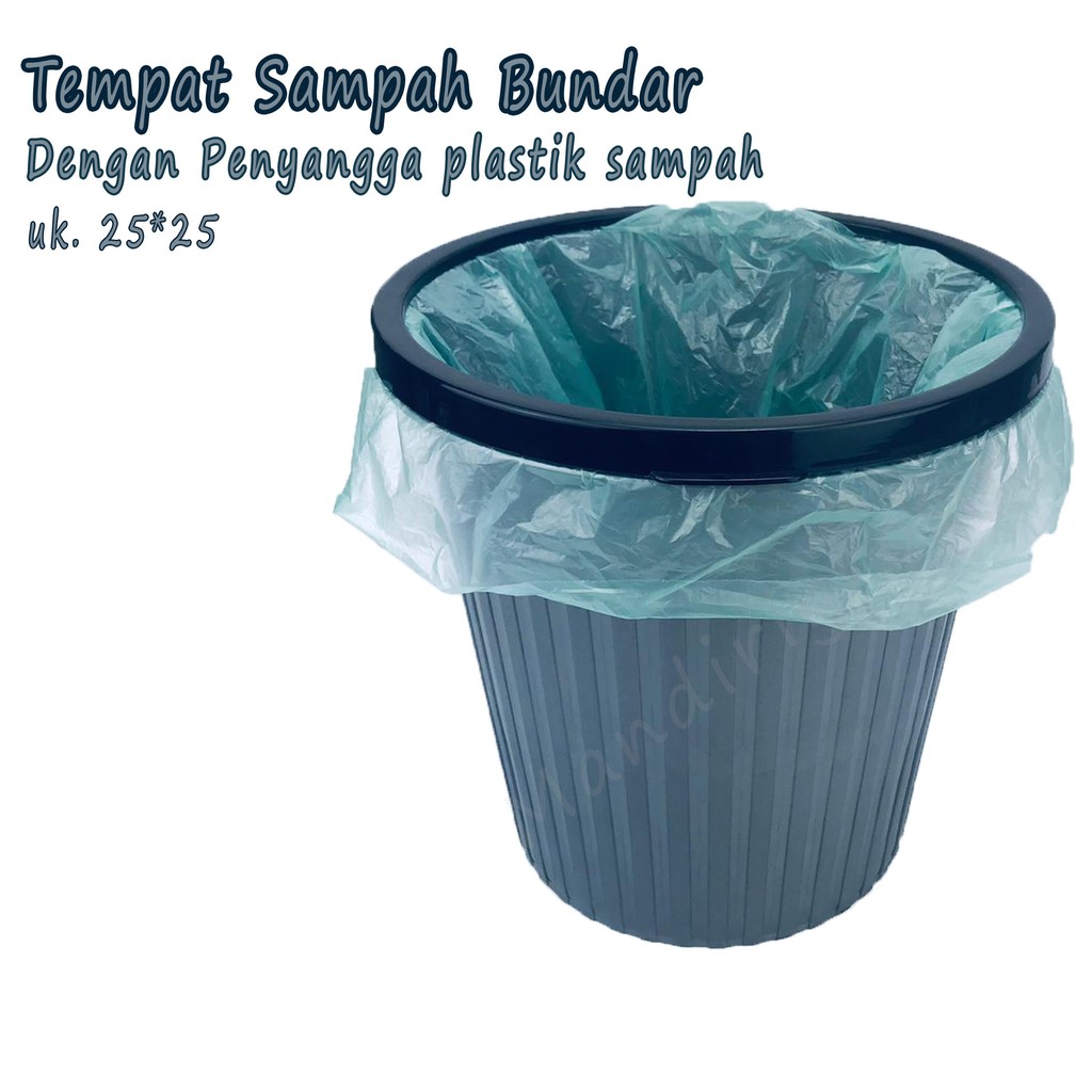 Tempat Sampah * dengan penyangga * Tempat Sampah *  Moscow * 25*25cm