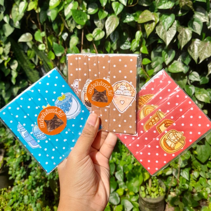 

Pembatas Buku Lucu [Isi 5] Polkadot Cafe Menu Series