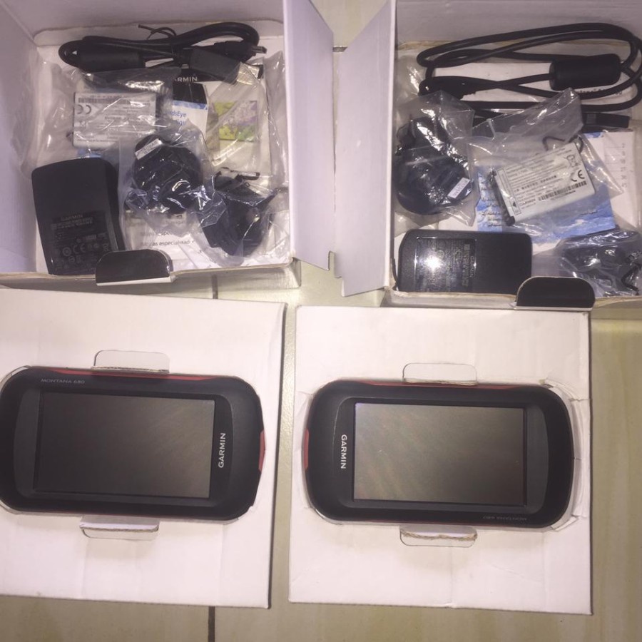 GPS Garmin Montana 680 Bekas Lengkap / Montana 680 Second Komplite