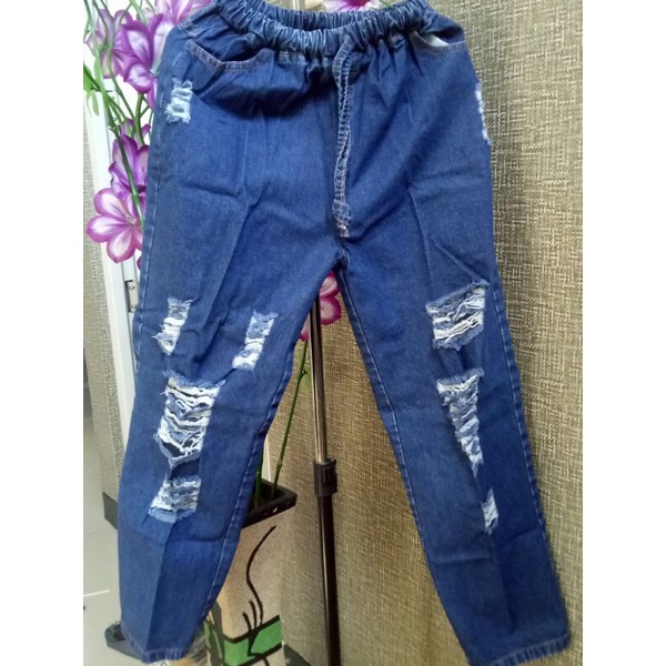 celana jeans/kulot putih/putih pensil/rok merah