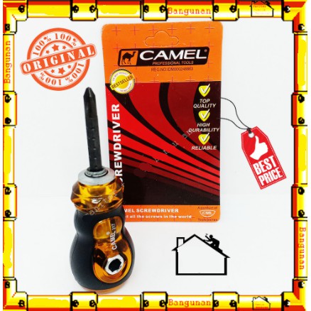 OBENG PENDEK-OBENG CEBOL-OBENG MINI-OBENG BOLAK BALIK MAGNET CAMEL