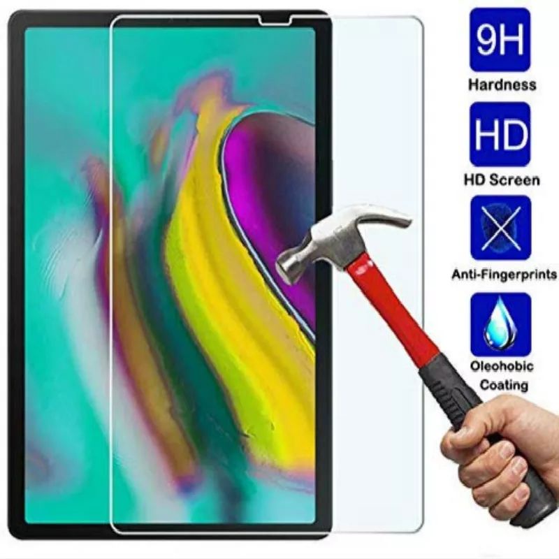 Tempered Glass Samsung Galaxy Tab 10.5 2019 S5e T720 T725 Antigores Screen Guard protector TG Bening High Quality Pelindung Layar kaca