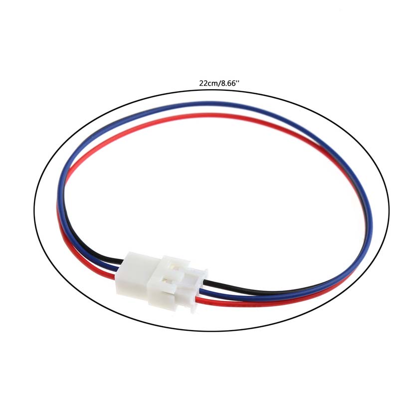 Mary 10pcs Plug JST-XH 2S Lipo Balance Wire Extension Lead 22cm Untuk Pesawat Mobil RC