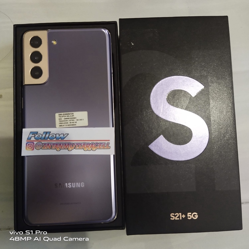 Samsung S21 Plus 5G Ram 8 Rom 256GB (SECOND)