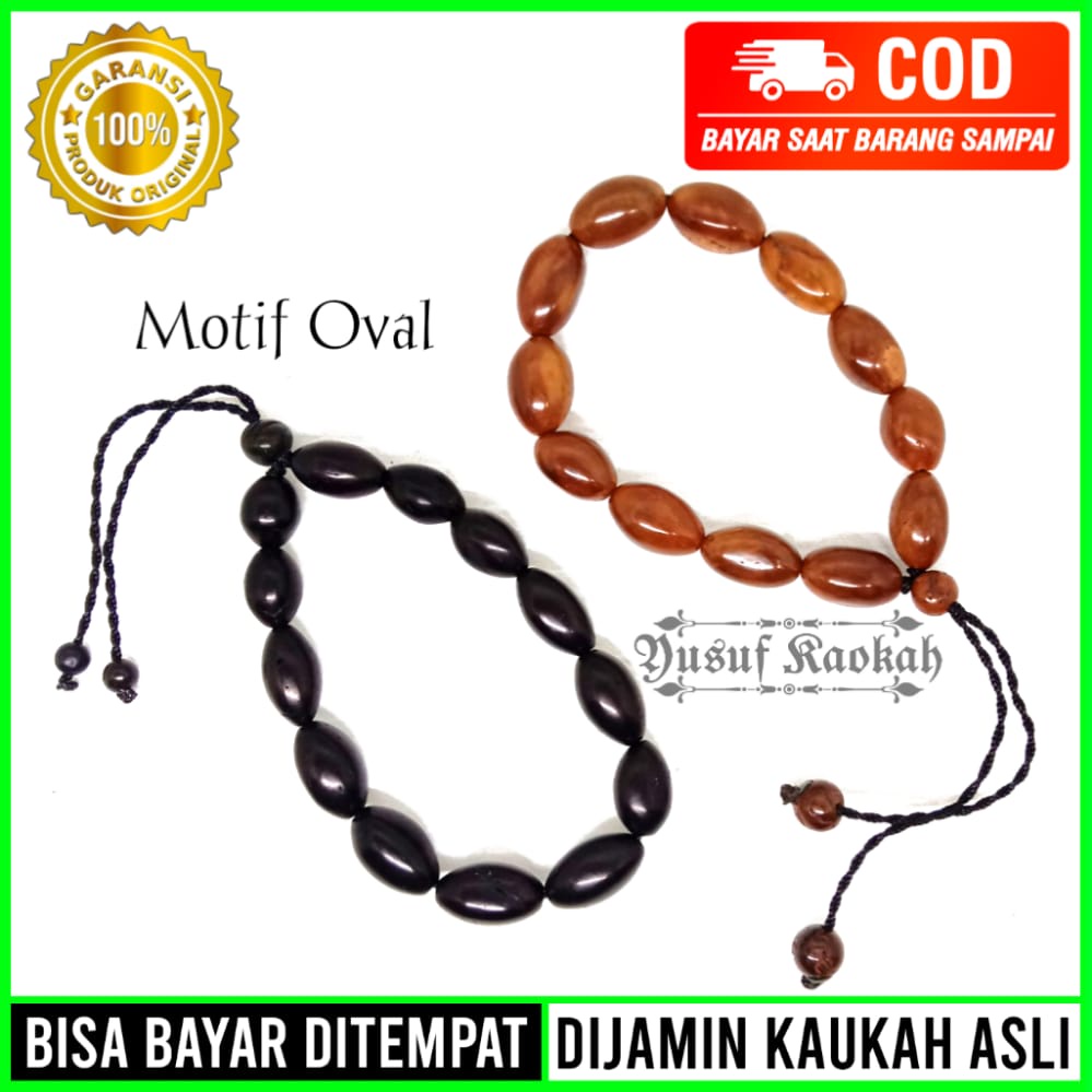 Gelang Kokka Kaokah Kaukah Asli 100% Original Motif Oval Murah