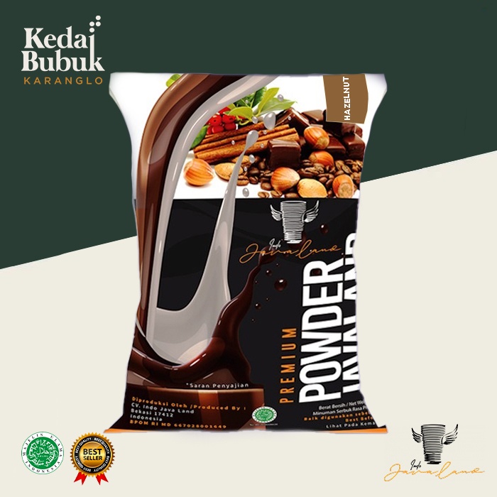 

(Premium) Bubuk Minuman Hazelnut 500 Gr