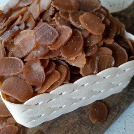 

❉SPOT!!!!✩Kerupuk Terasi Tiga Berlian Krupuk Mentah Coklat Kecil Rasa Bawang Gurih Enak Renyak Murah