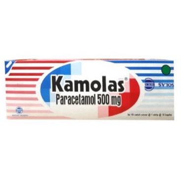 Kamolas Paracetamol Box isi 100