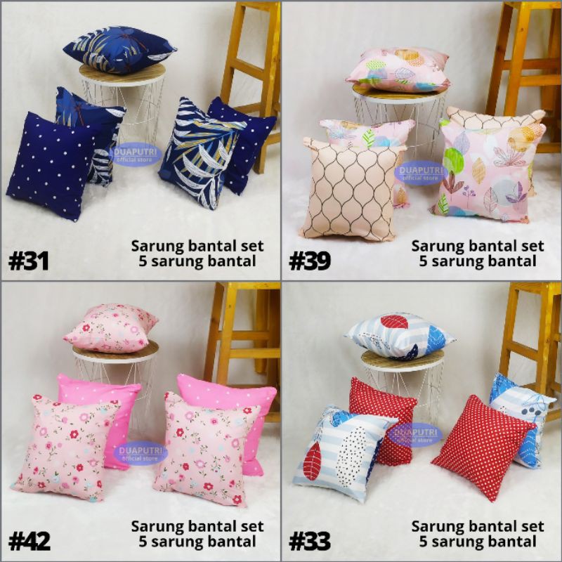 SARUNG BANTAL SOFA SET 40×40