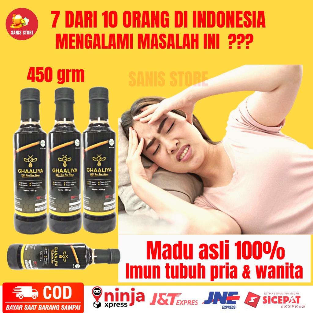 

Madu Murni Hutan Asli 100% Original Alami Tanpa Campuran Suplemen Untuk Meningkatkan Imun Tubuh Pria Dan Wanita/450Gram