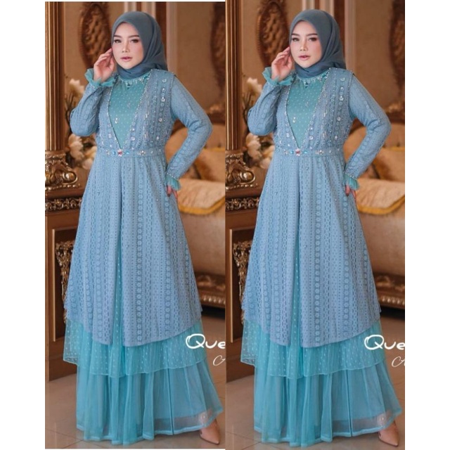 QUENNIE gown by aura hijab ORI / gavesha / calista