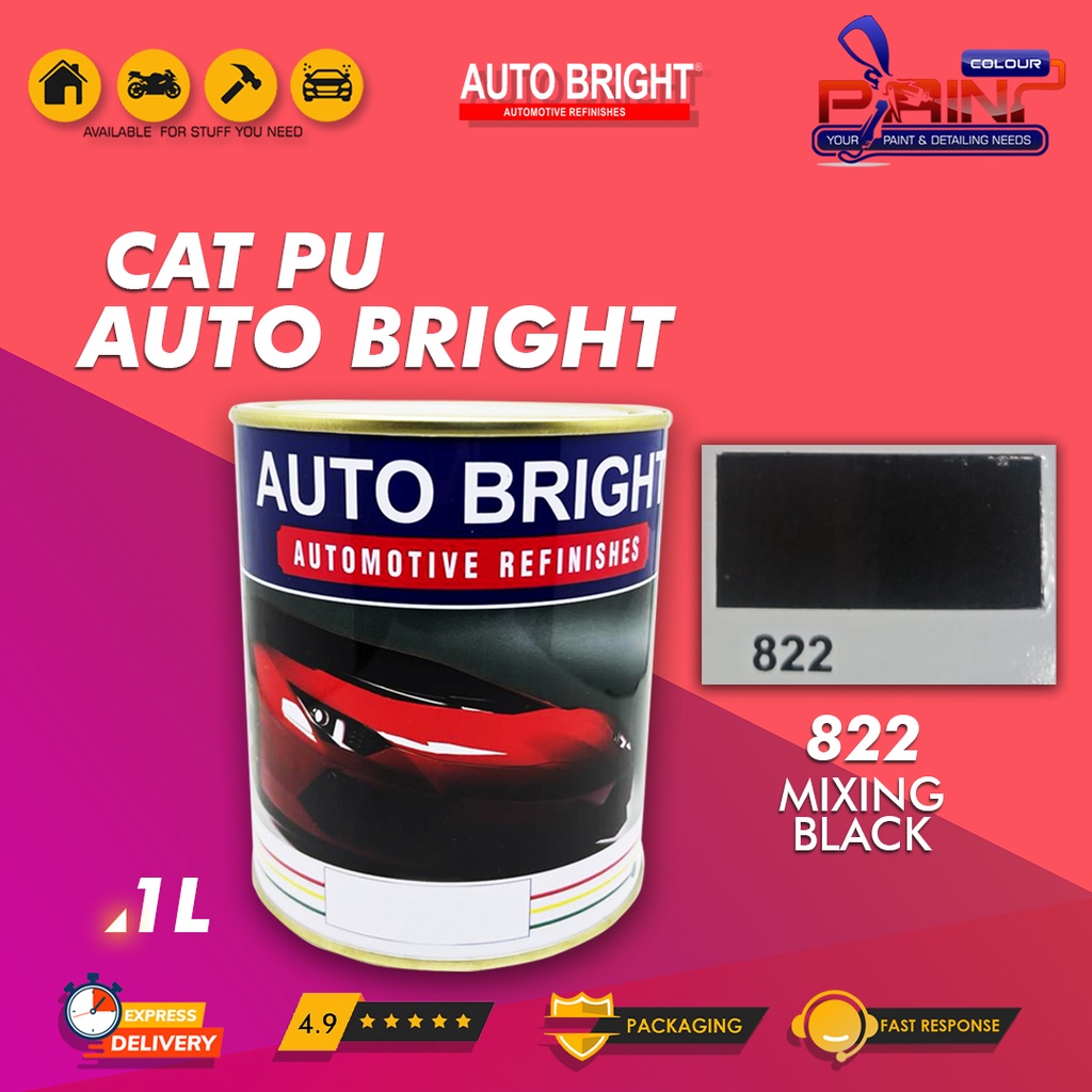 Cat PU Autobright - Mixing Black AB 822