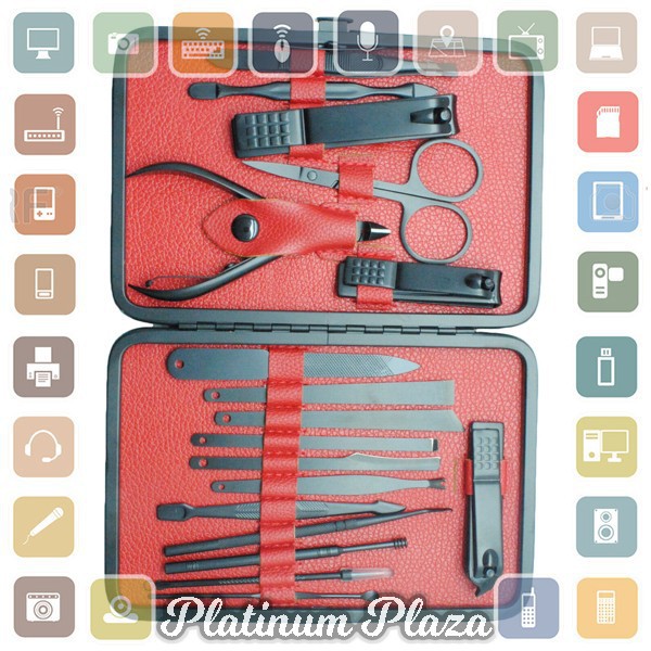 kuku Nail Art Set Manicure Pedicure 18 in 1 PCS C545AP kuku 14BX1S DIOLAN Medan