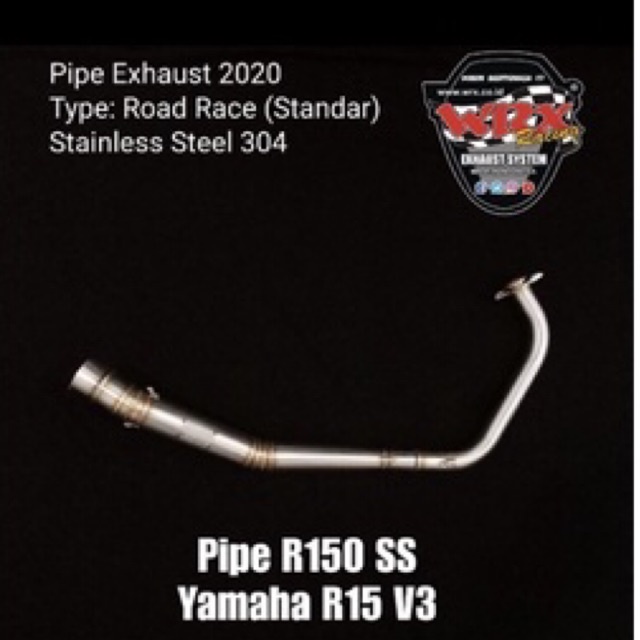 HEADER LEHERAN PIPA WRX R150 RS150 RS175 RS200 YAMAHA R15 V3 R15M V4 SS ORIGINAL