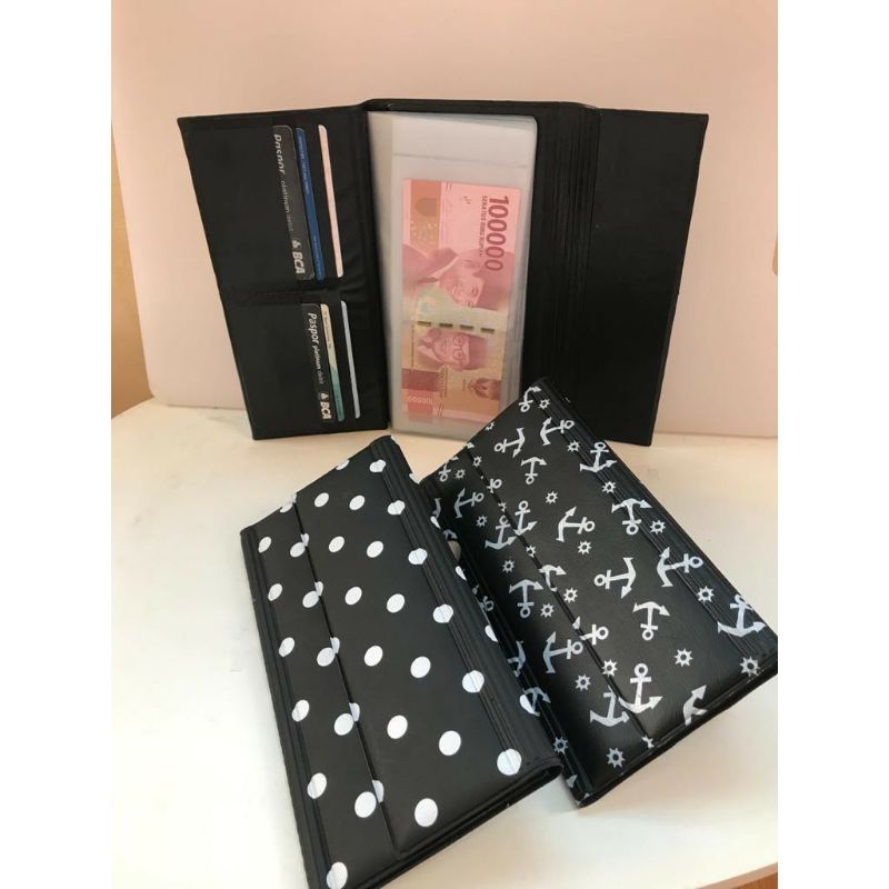 Nudi Disiplin Polkadot - Dompet Disiplin Keuangan