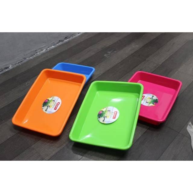 LION STAR Nampan mini tray no 1 2 3 4 plastik kuat tebal serbaguna